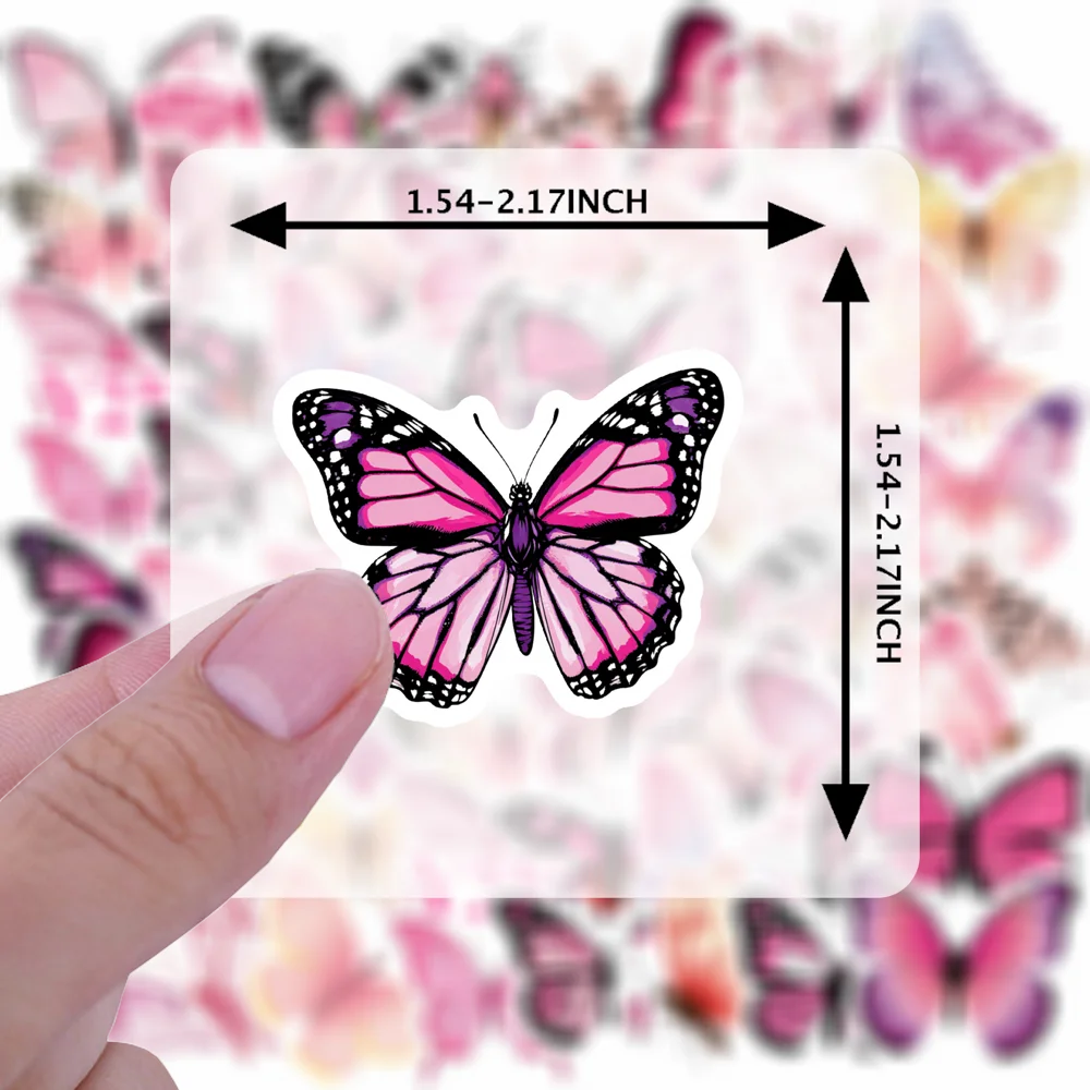 35pcs Cartoon Spring Stickers Whimsical Insect DIY Stickers Stickers For DIY Phone Guitar Laptop Notebook Suitcase