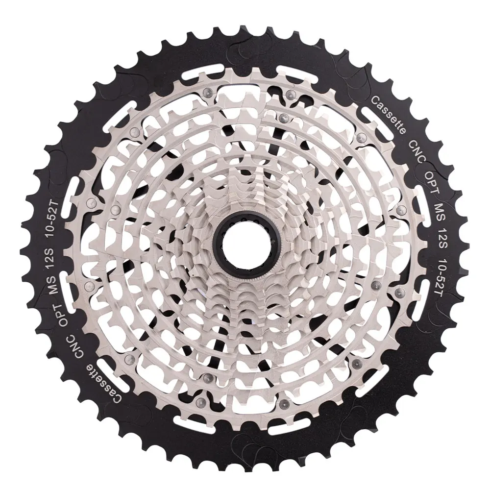 Bolany New Ultralight Cassette 12 Speed MS Cassette MTB Cassette Sprocket 10-50T / 52T M6100 For MS Hub