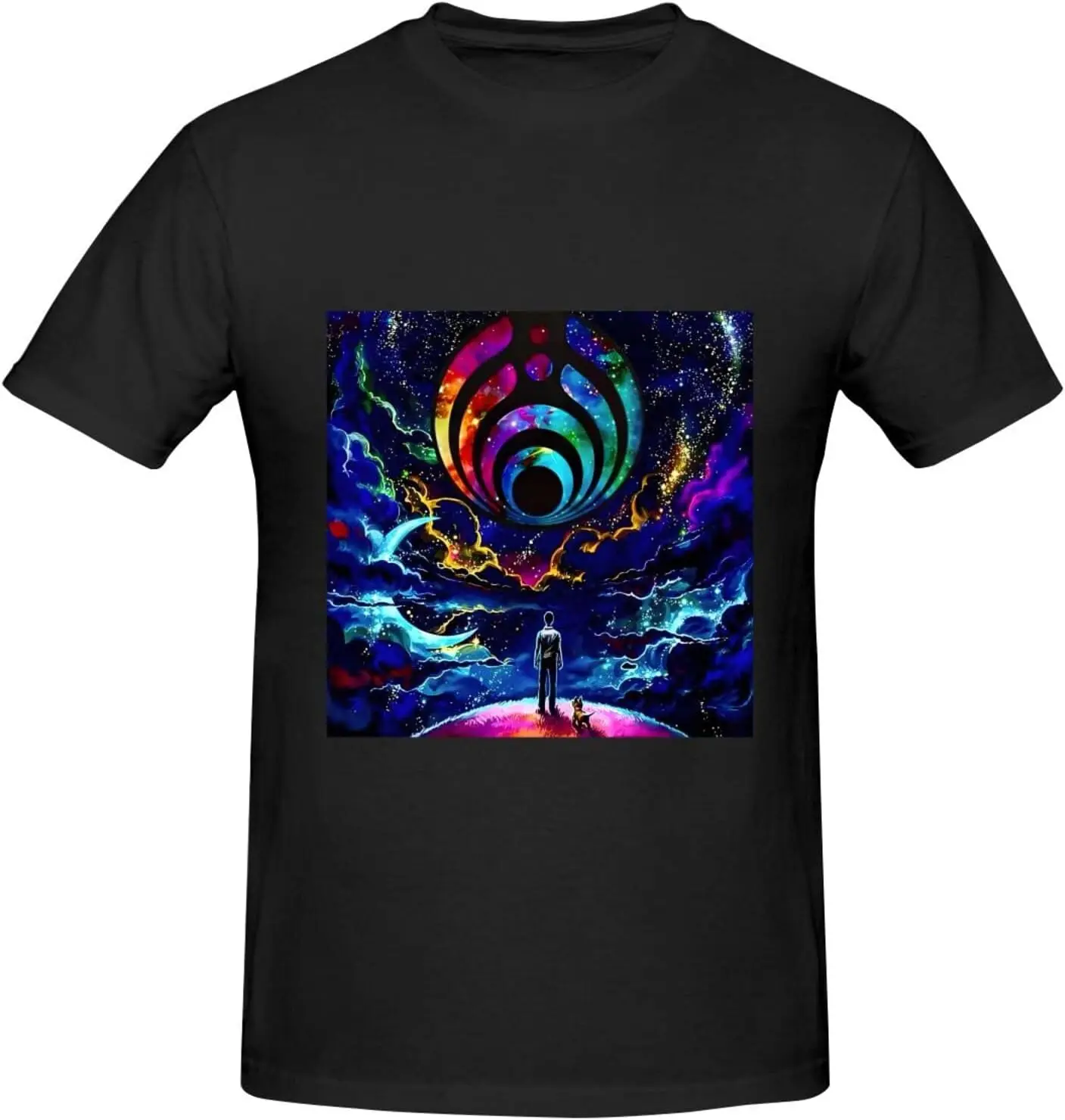 Bassnectar Men's T-Shirt Basic Short Sleeve  Tees High Quality 100%Cotton Short Sleeve