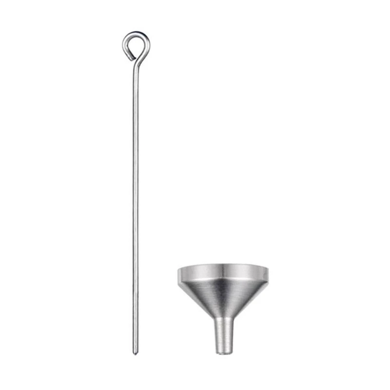 

Miniature Metal Funnel Filling Funnel For Small Bottle Filling And Kitchen Use