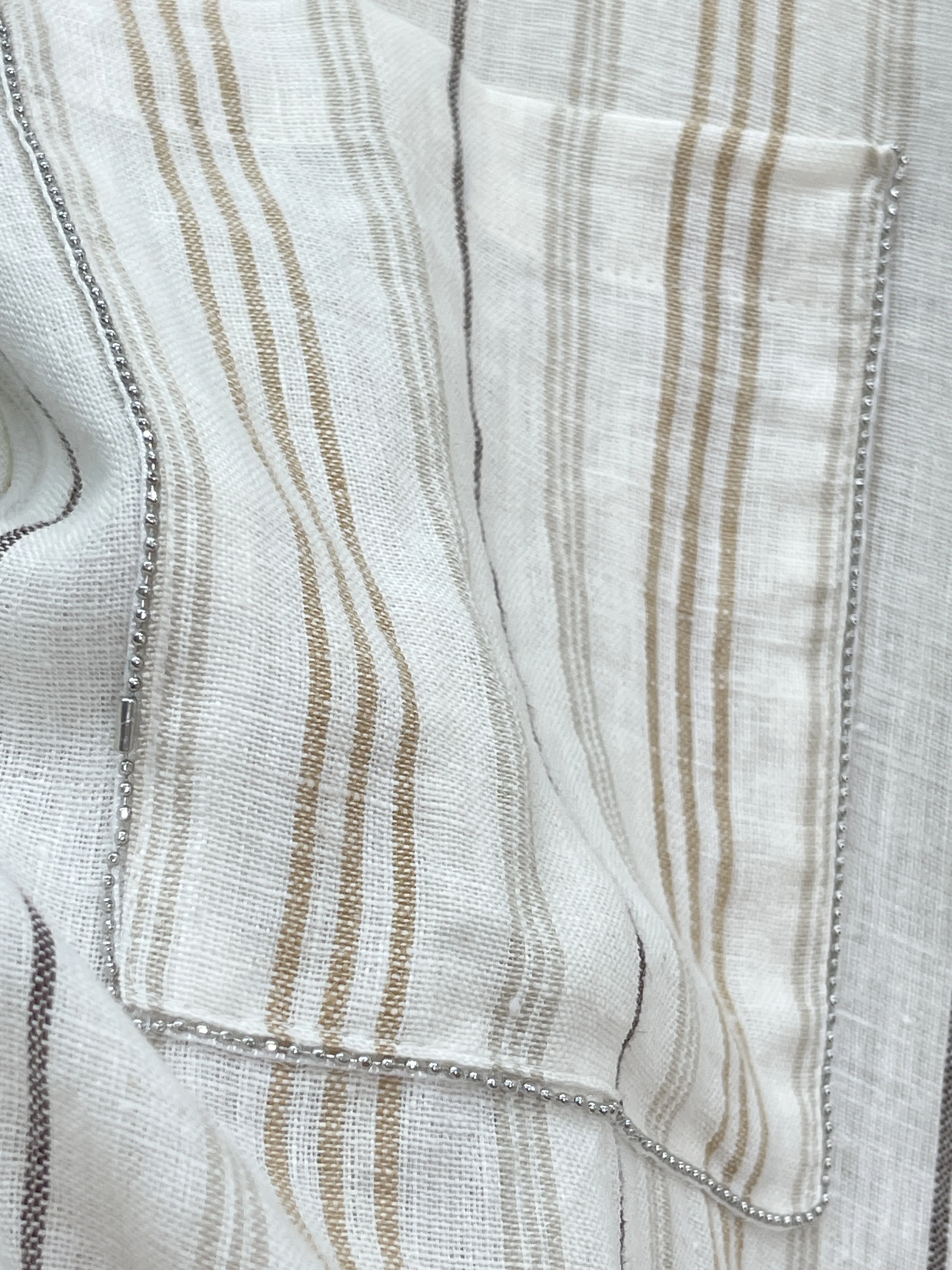 봄과 여름 새로운 고품질 패션 포켓 체인 세로 줄무늬 벨트 셔츠 드레스 여성