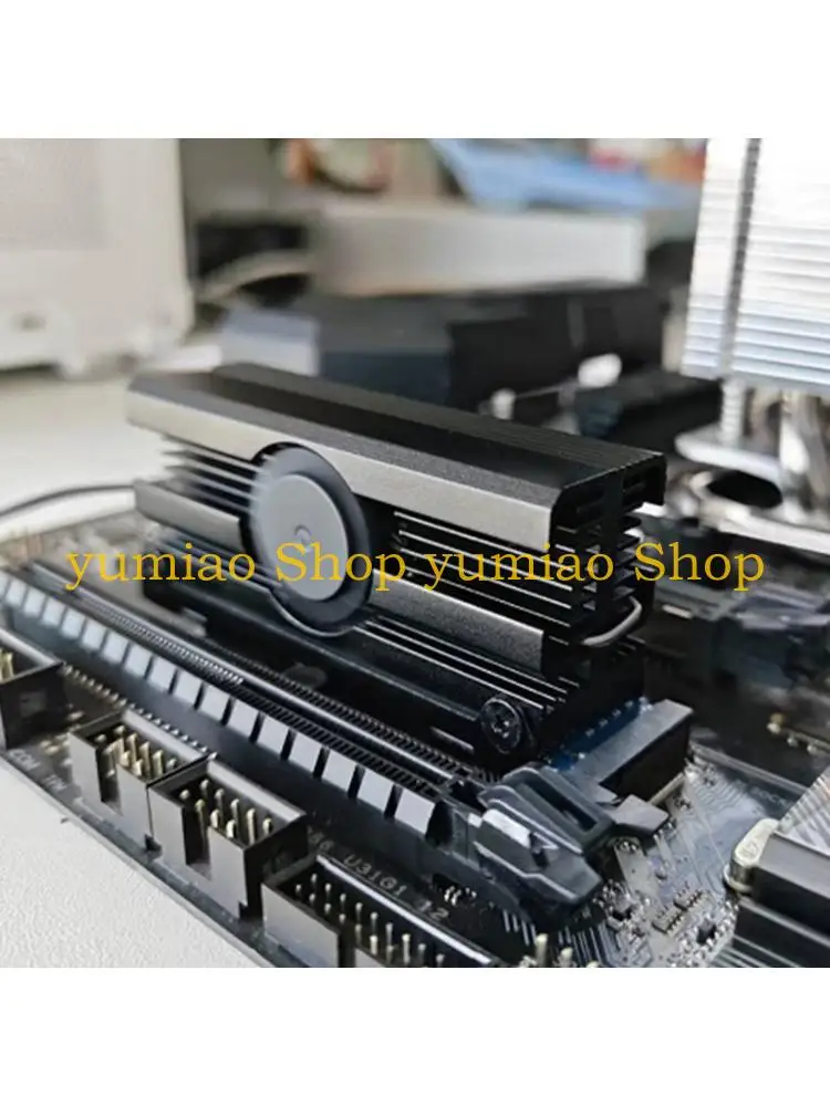 587B Advanced M.2 2280 SSD Heatsink Metal Fan For Performances Under Heavy Workloads