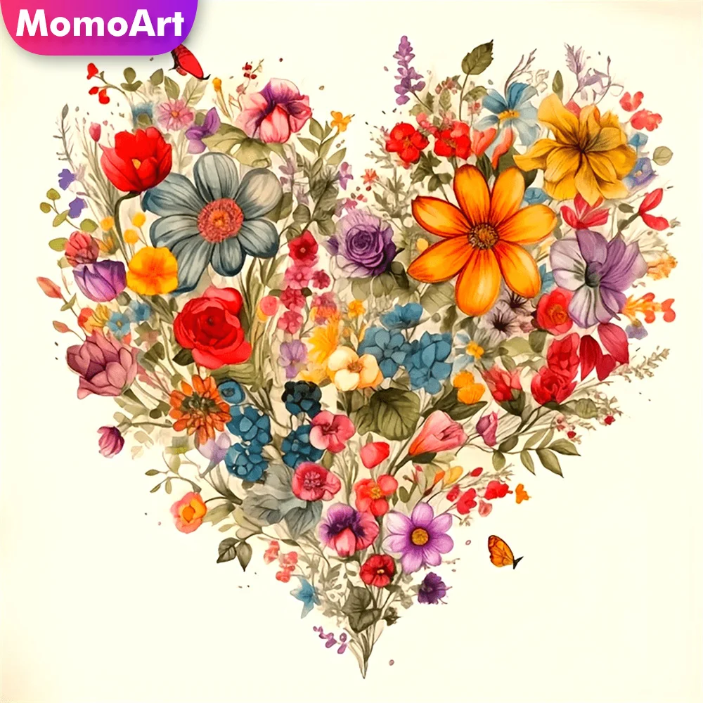 Momoart New Arrival Diamond Mosaic Flower DIY Diamond Painti
