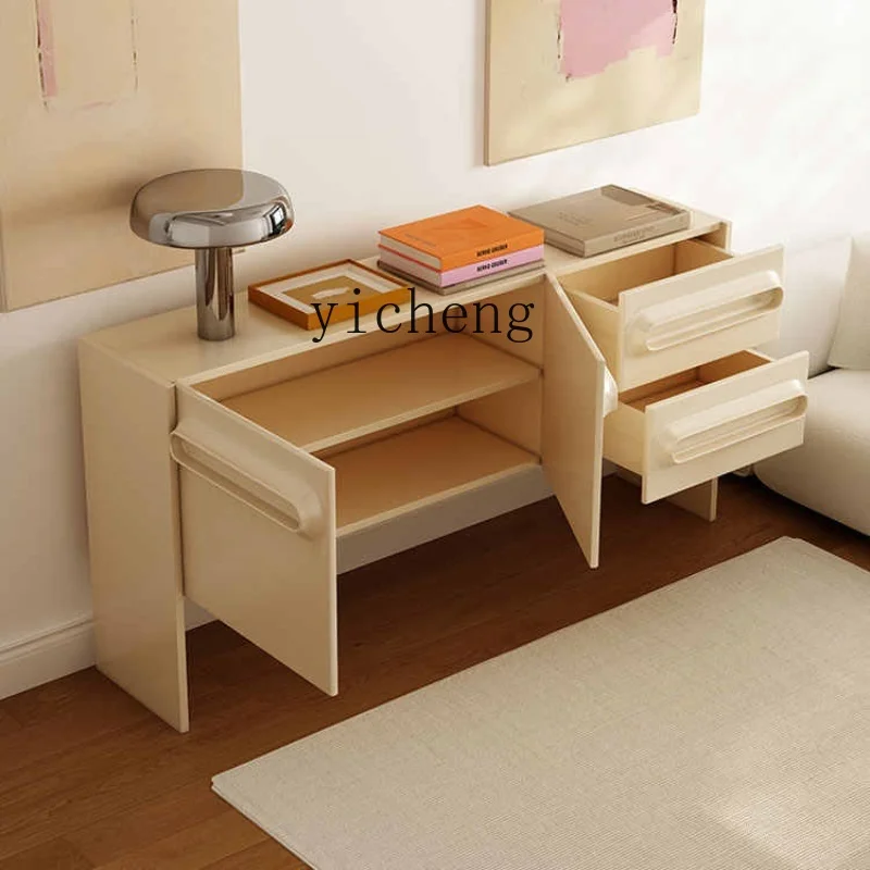 

Side Cabinet Modern Simple Entrance Decorative Cabinet Nordic Living Room Wall Storage