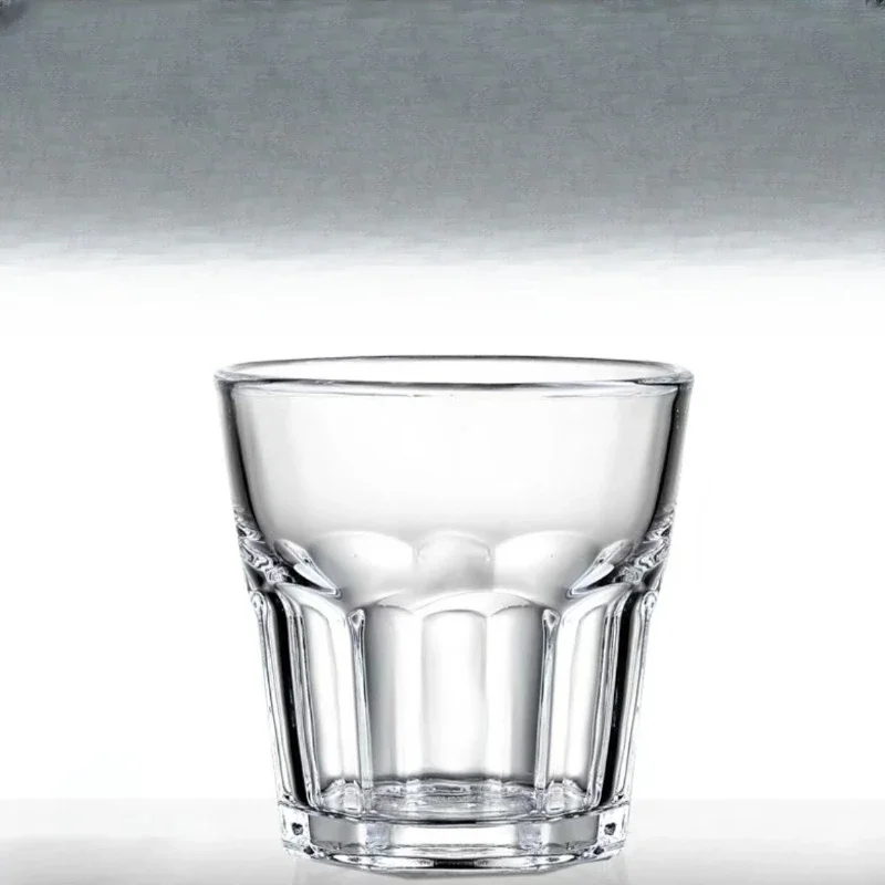 Octagonal Tempered Glass Cups, Bar Beer Mugs