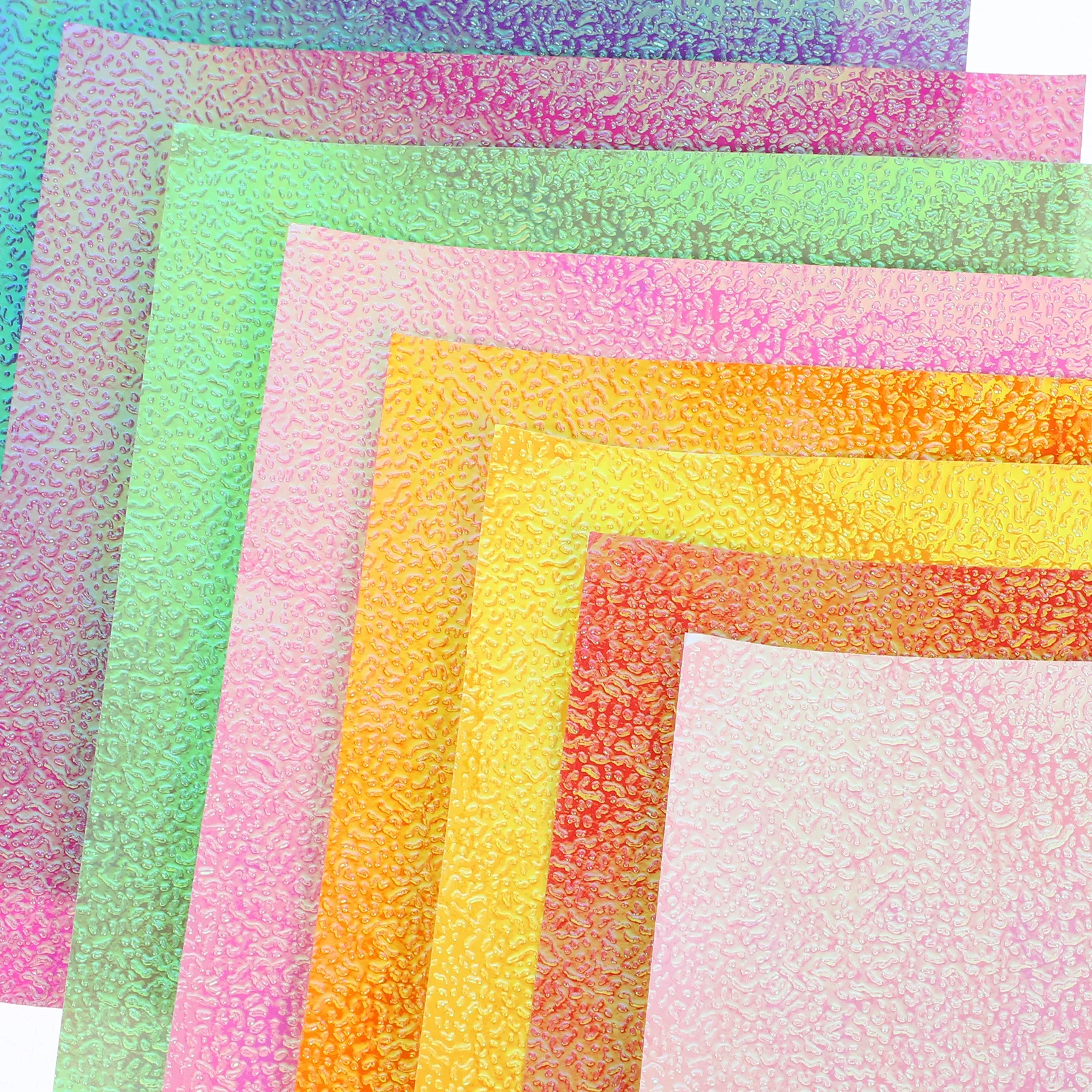 50Pcs Pearlized Origami Paper Colorful Folding Craft Sheets for DIY Handicrafts Printing Painting Projects Bulk Craft Making