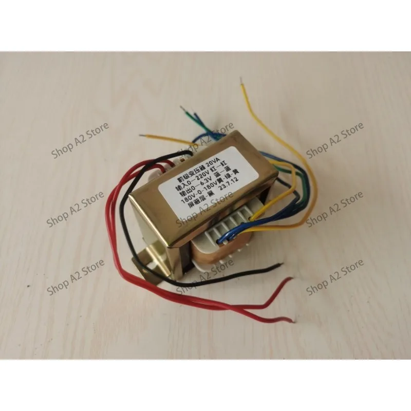 Tube preamp power transformer, dual 180V 6.3V transformers, preamp tubes 6N1, 6N2, 6N3, etc.