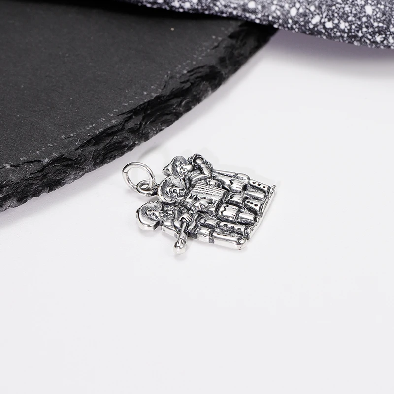 قلادة S925 James Avery Music Team Charm، سوار DIY، قلادة تتطابق بحرية