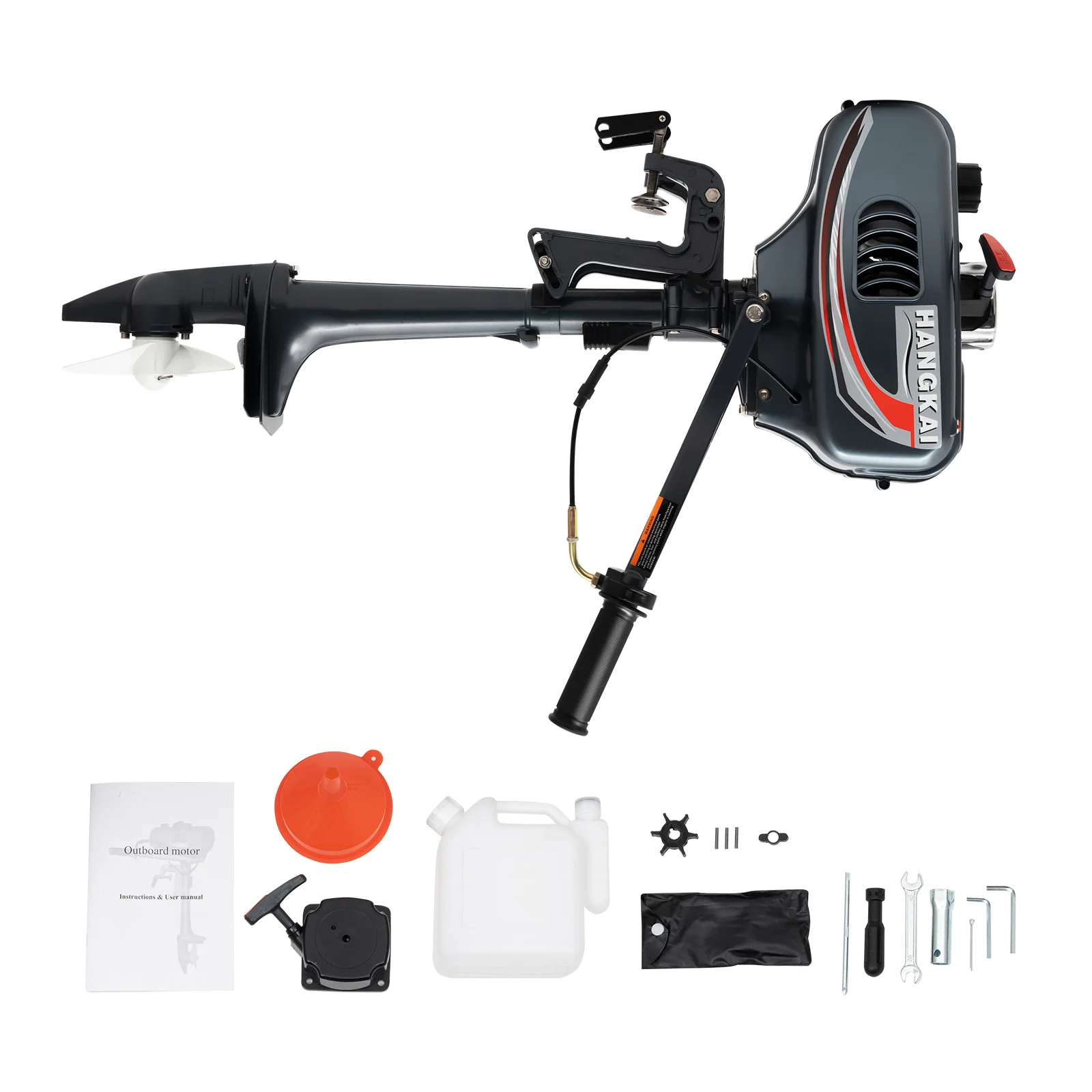 

4000-5000R/MIN Two-Stroke 3.5-Horsepower Outboard Engine Suitable For Ships Weighing 100-200kg