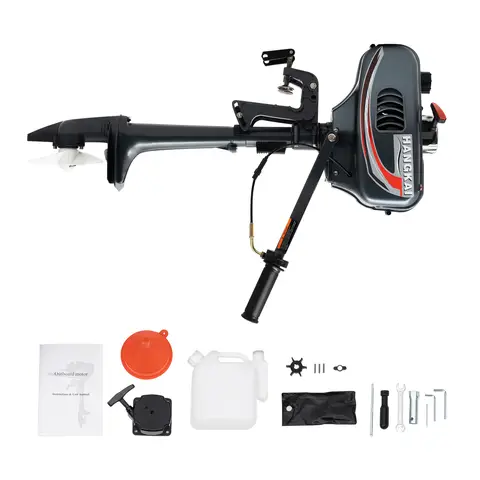 4000-5000R/MIN Two-Stroke 3.5-Horsepower Outboard Engine Suitable For Ships Weighing 100-200kg