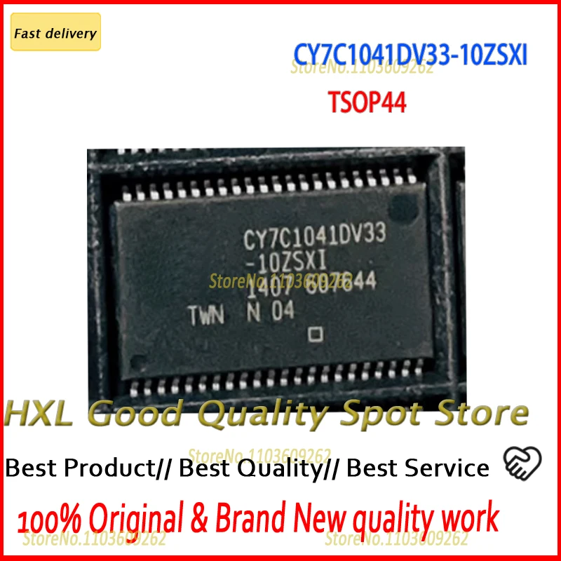 Original Genuine 10PCS /lot   CY7C1041D-10ZSXI   CY7C1041DV33-10ZSXI CY7C1041DV33  CY7C1041D  7C1041DV33 TSOP44  in stock ic