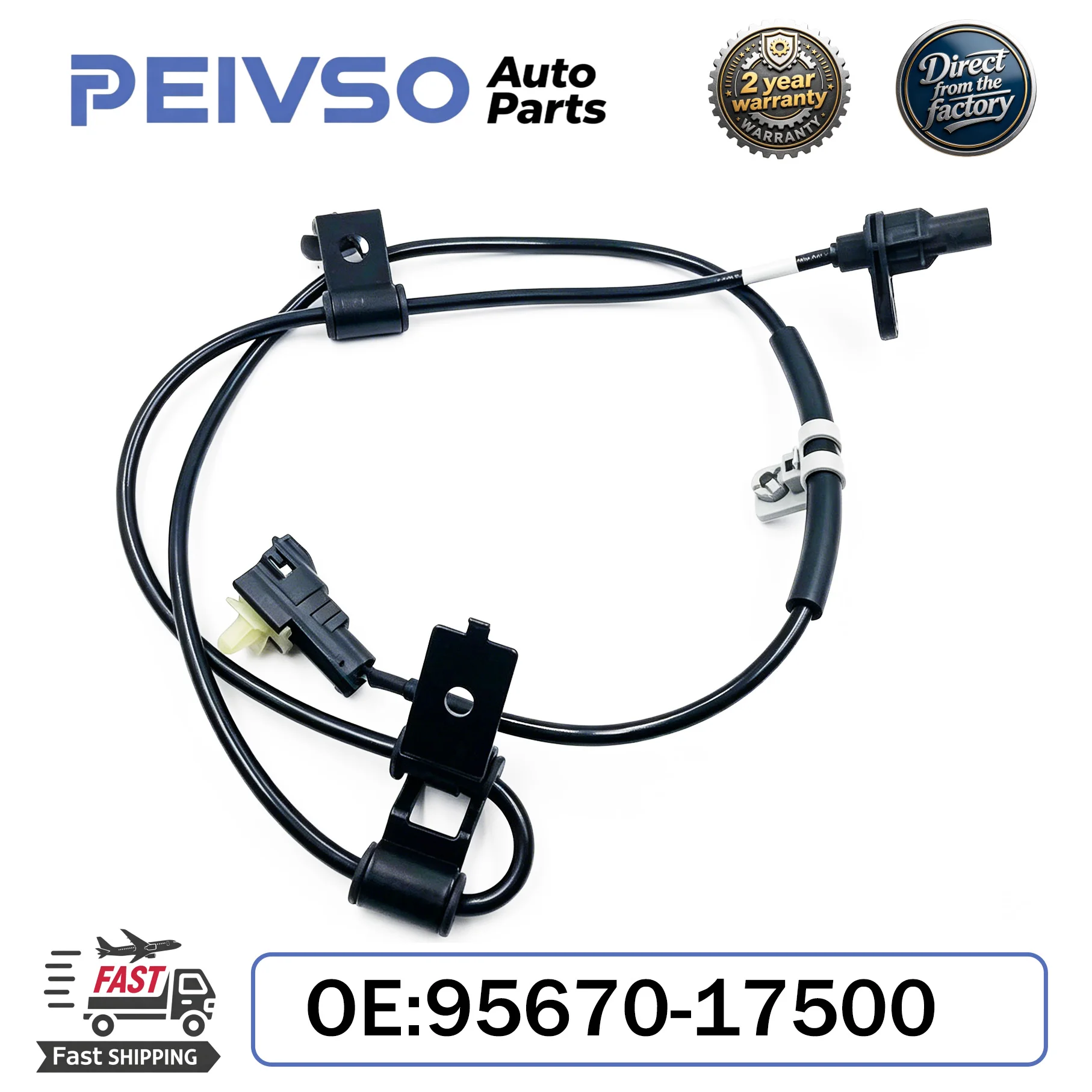 

95670-17500 New High-Quality ABS Wheel Speed Sensor For Hyundai Kia