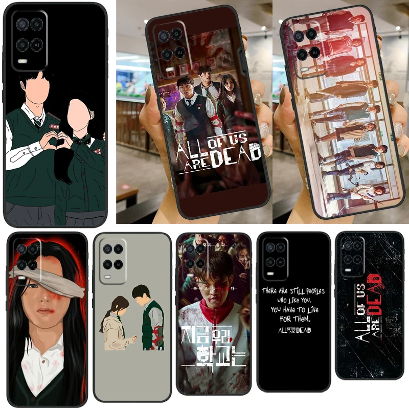 All of us are dead For OPPO A5 A9 2020 Case For OPPO A94 A74 A54 A31 A53 A53S A83 A91 A52 A72 A15 Back Cover