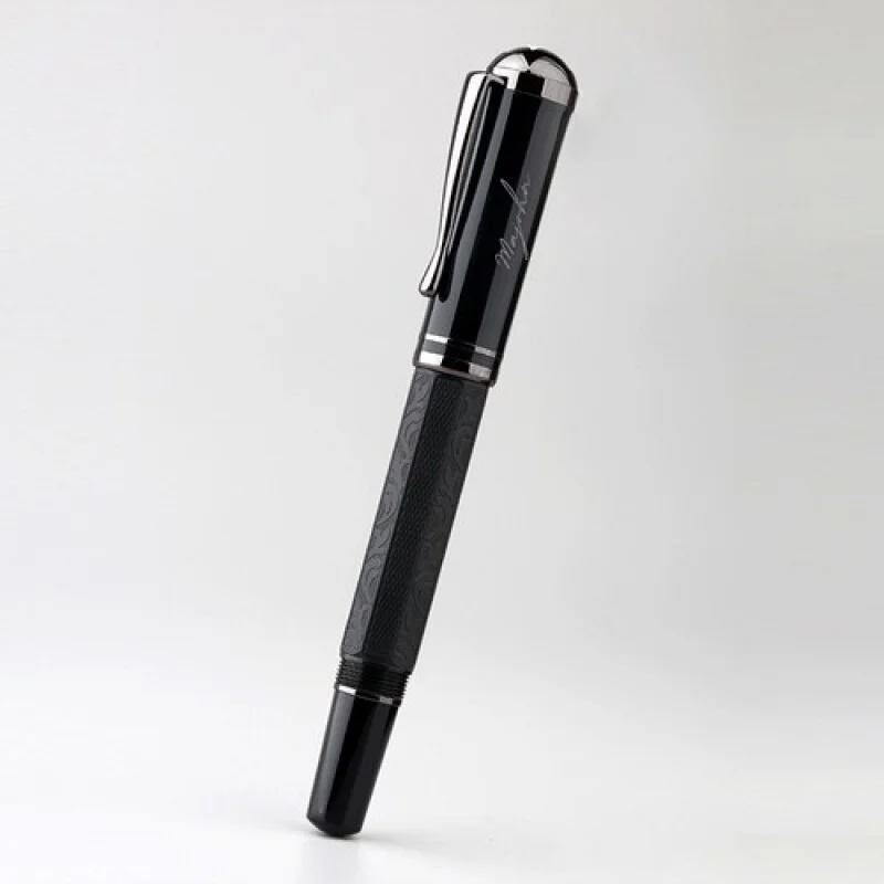 قلم حبر مكبس A + MAJOHN P138 EF/F/M/قلم هدية بنك الاستثمار القومي المسطح Ctahedral