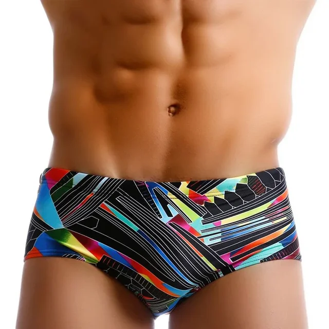 Męskie stroje kąpielowe pływać bokserki spodenki plażowe bikini do surfingu stroje kąpielowe brazylijski krój strój kąpielowy kąpielówki do sportów wodnych bielizna plażowa