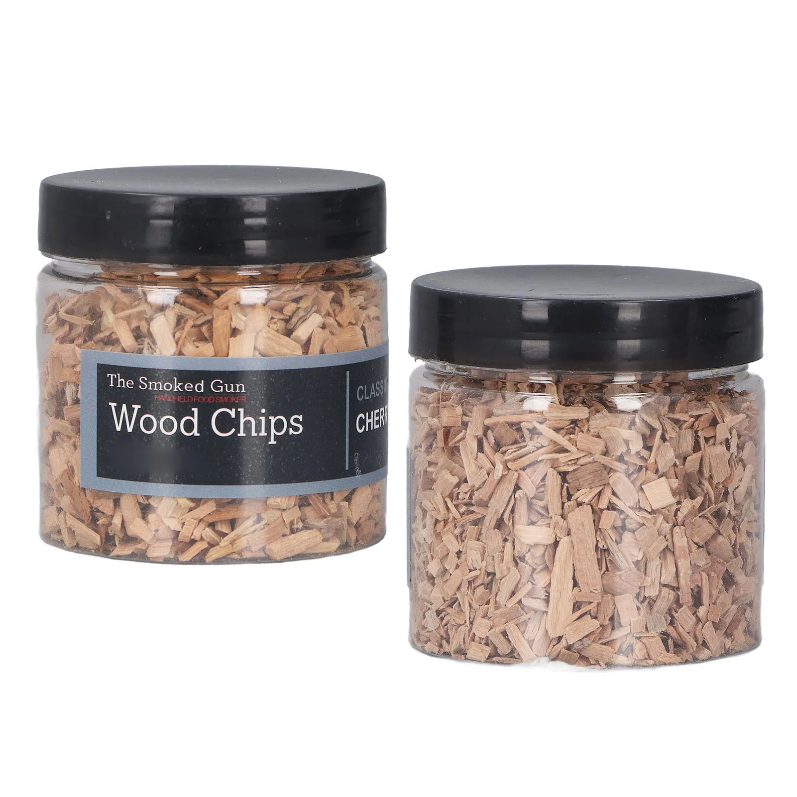 Smoking Wood Shaving Practical Rapid Smoke Generation Fruitwood  Cocktail Smoker Wood Chips with Spoon for Gourmet Cuisine
