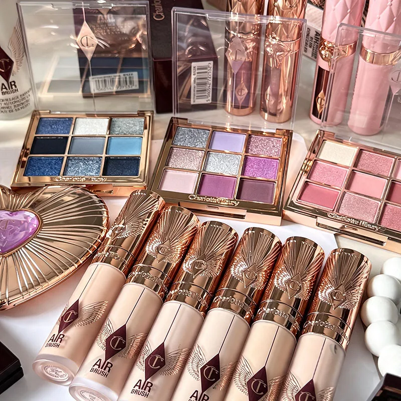 Charlotte Makeup Set 9 Colors Eye Shadow Disc 9g Lasting  Nature Easy To Color Foundation Eyeshadow Advanced Tilbury Cosmetics