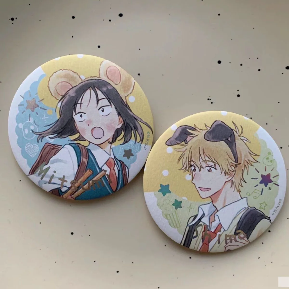 Anime Skip and Loafer Brooches Iwamura Mitsumi Shima Sousuke Cartoon Lapel Pin Badge for Clothes Backpack Decoration Gifts image 6
