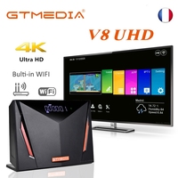 GTMEDIA V8 UHD 4K Satellite Decoder DVB-S2X+T2 Receiver Support M3U H.265 build WiFi With CA Card Slot PK GTMEDIA V8 NOVA V8 PRO