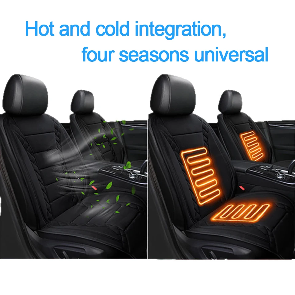 

Car Seat Cushion Summer Ventilation Winter Heating Car Seat Cushion Four Seasons Universal Car Warm Cushion