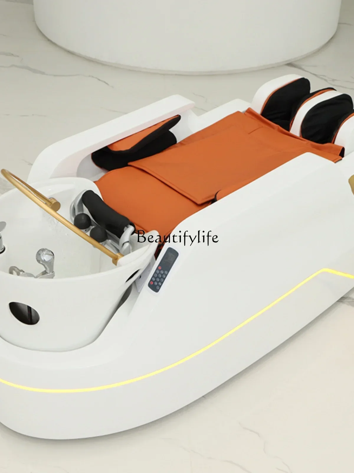 

High-End Massage Shampoo Bed Electric Smart Hair Saloon Dedicated Shampoo Bed