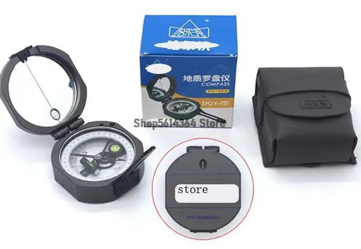 Harbin Geologic Compass DQL-1 Aluminum Alloy Theodolite Professional Surveying 60mm Diameter Customized Support Available