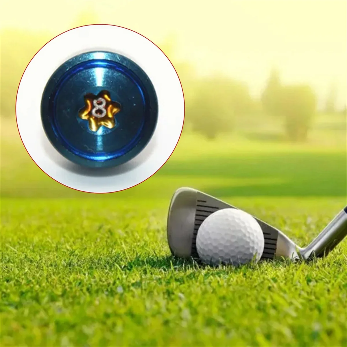 Parafuso de peso do clube de golfe adequado para PARADYM Ai SMOKE Driver Club Weights Acessórios de golfe (8g)