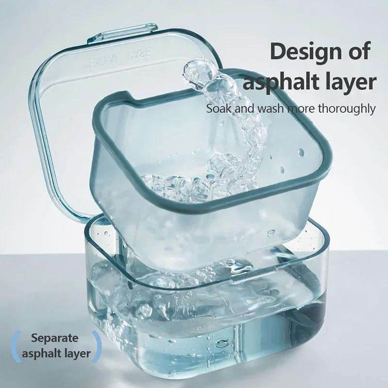 

10 шт. ортодонтический фиксатор, трехслойный ящик для хранения брекетов, невидимая чистка зубов, портативный чехол для хранения ремня