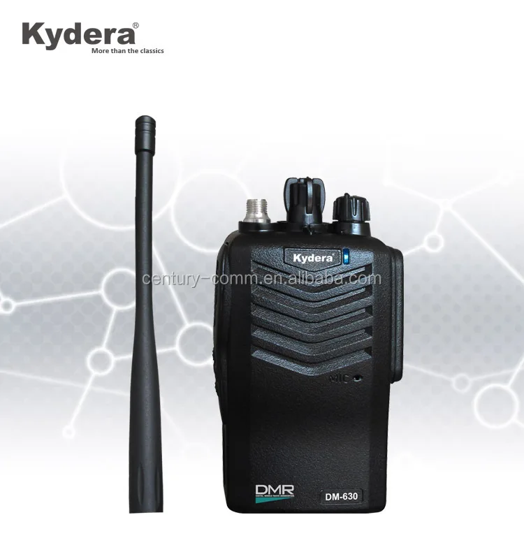 Radios bidireccionales cifradas y profesionales DM-630 y DMR Walkie Talkie