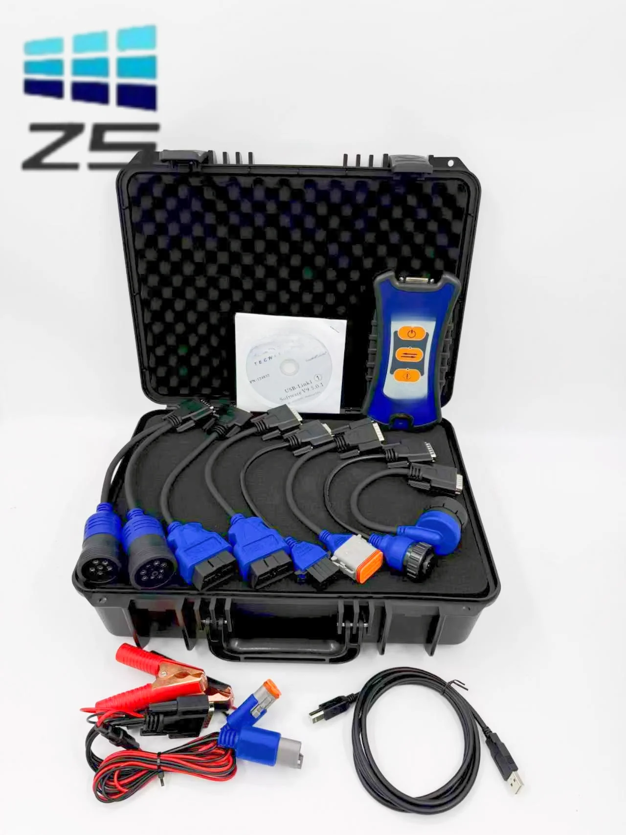 Latest version of Bluetooth diesel truck diagnostic OBD troubleshooting tool for NEXIQ 3 and NEXIQ 2 USB Link.