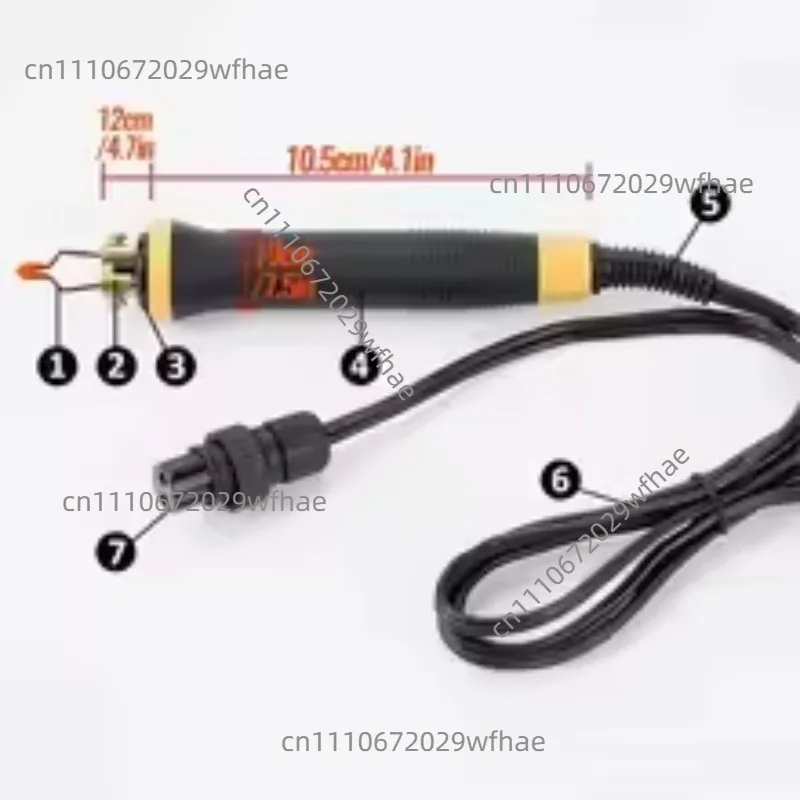 Portable Electric Soldering Iron Pen Wood Burning Pyrography Tool Anti-Slip Carving Machine Carving Soldering