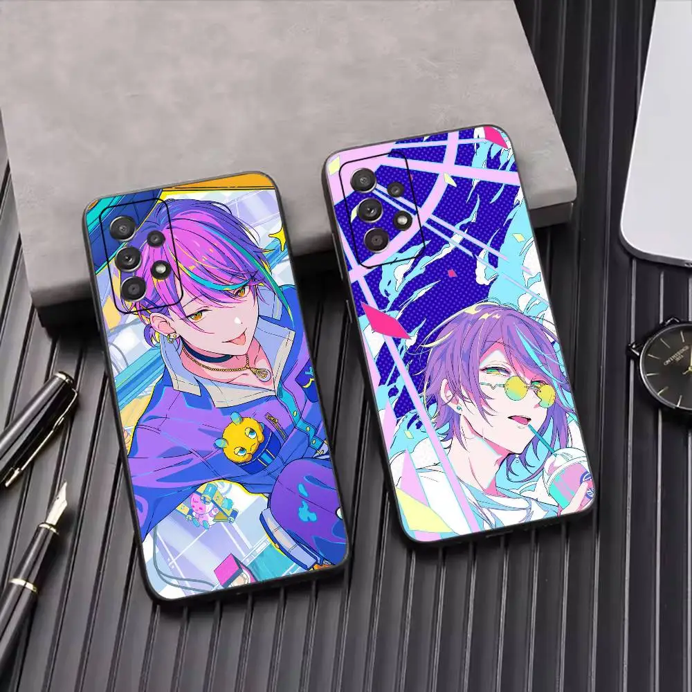 Project SEKAI PJSK Kamishiro Rui Phone Case For Samsung S25,S24,S21,S22,S23,S30,Ultra,S20,Plus,Fe,Lite,Note,10,Black Cover