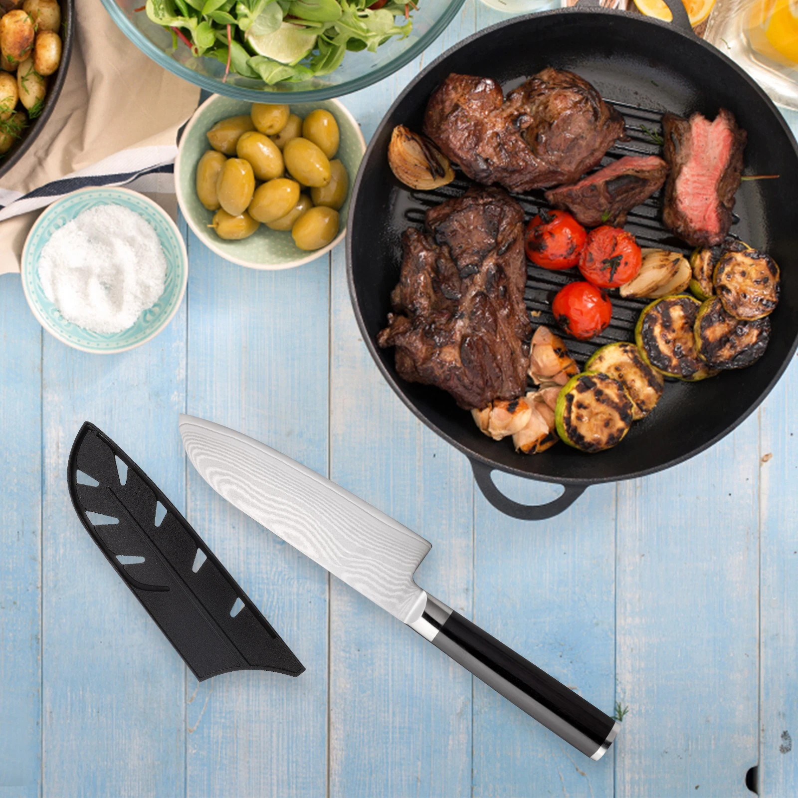 

6Pcs Plastic Cutter Sleeve Knife Protector Scabbard for Various Knives Plastic Knives Protectors Cutter Sleeve