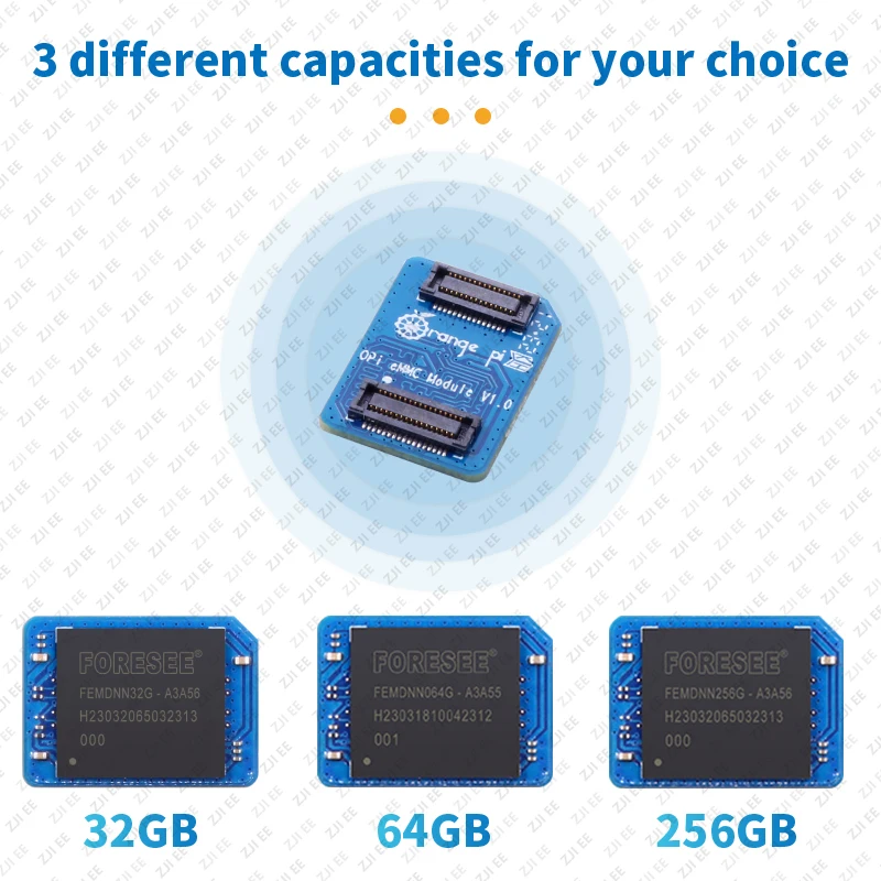 โมดูล Orange Pi EMMC 32GB 64GB - Orange Pi 5 Plus 32Gb บทวิจารณ์และราคา