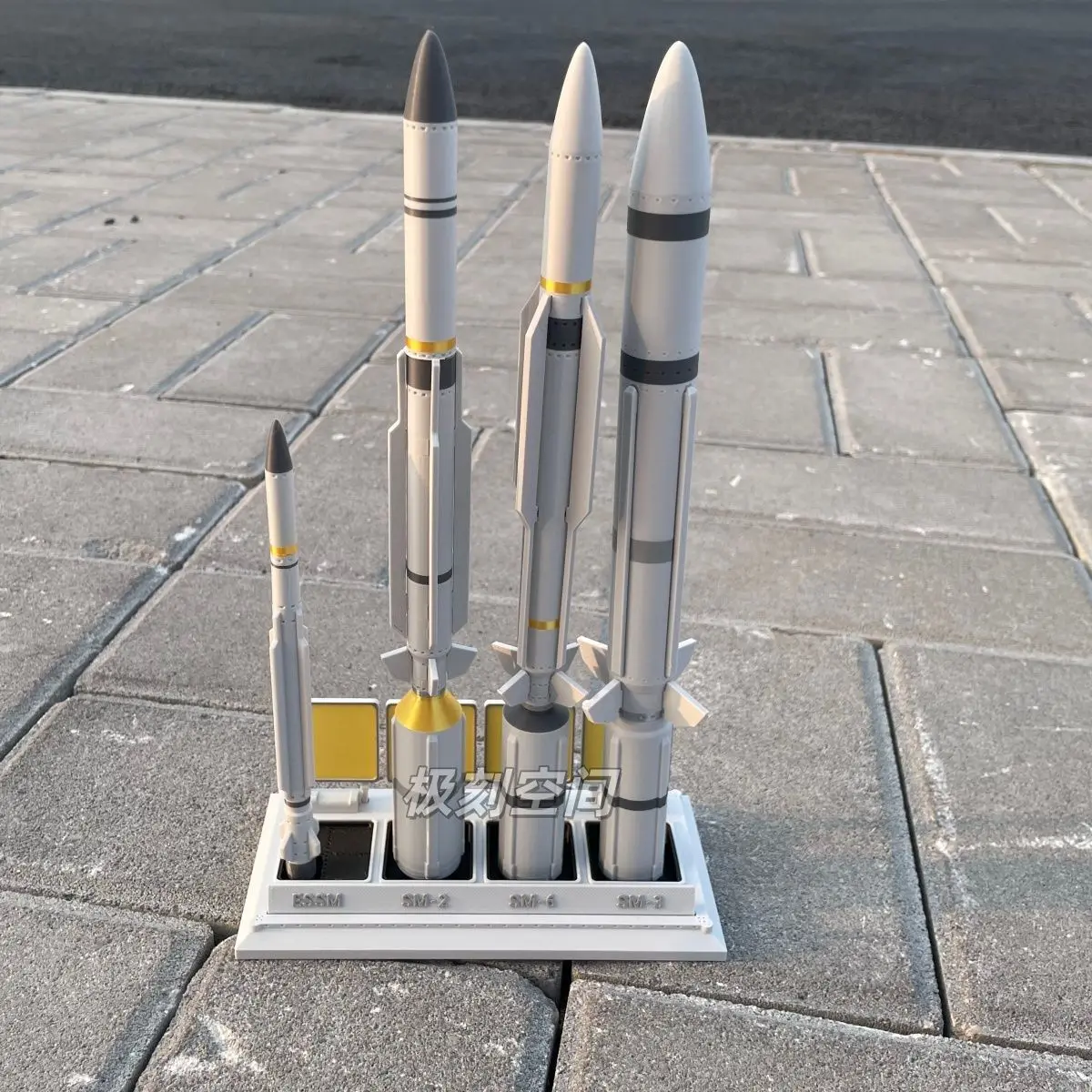 3D Printed US Navy Shipborne Standard 236 Sea Sparrow SAM Complete Set Replica Model for Collectors