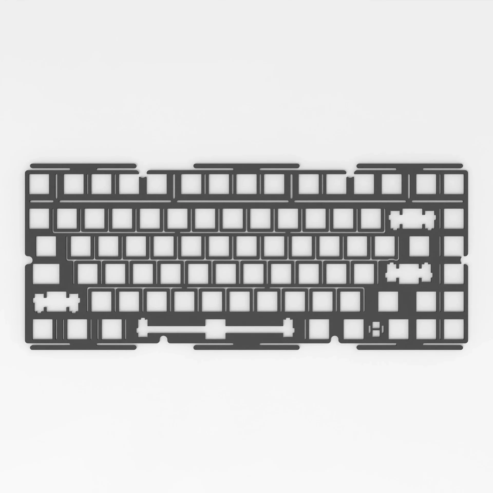 For Host75 Customized Mechanical Keyboard Accessories PP PC FR4 Aluminum Positioning Plate