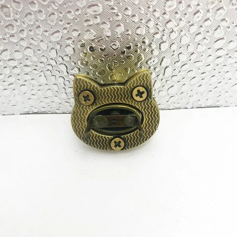 New Cute Cat/Bird Clasp Locks Metal Bag Turn Lock For DIY Leather Craft Handbag Shoulder Bags Hardware Decoration Accessories