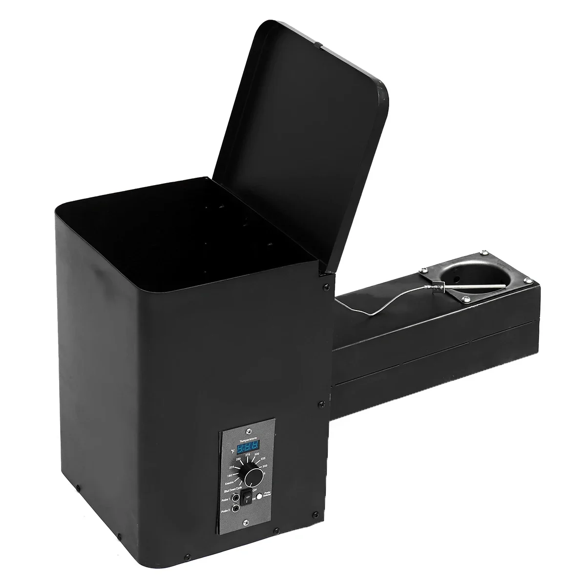 مجموعة أدوات تجميع قادوس شواء الحبيبات مع وحدة تحكم PID بلوتوث Wifi مقاس 12 بوصة أو 18 بوصة للتركيب الأيسر أو الأيمن