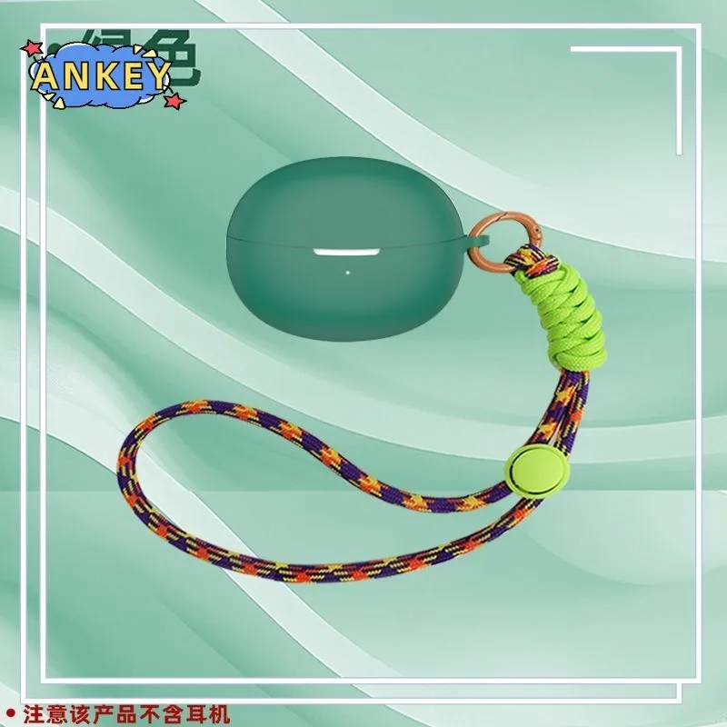 Case for QCY Crossky C30 Protective Nylon Lanyard Soft Cover Shells Anti Dust Sleeve Hand Rope Strap Accessories