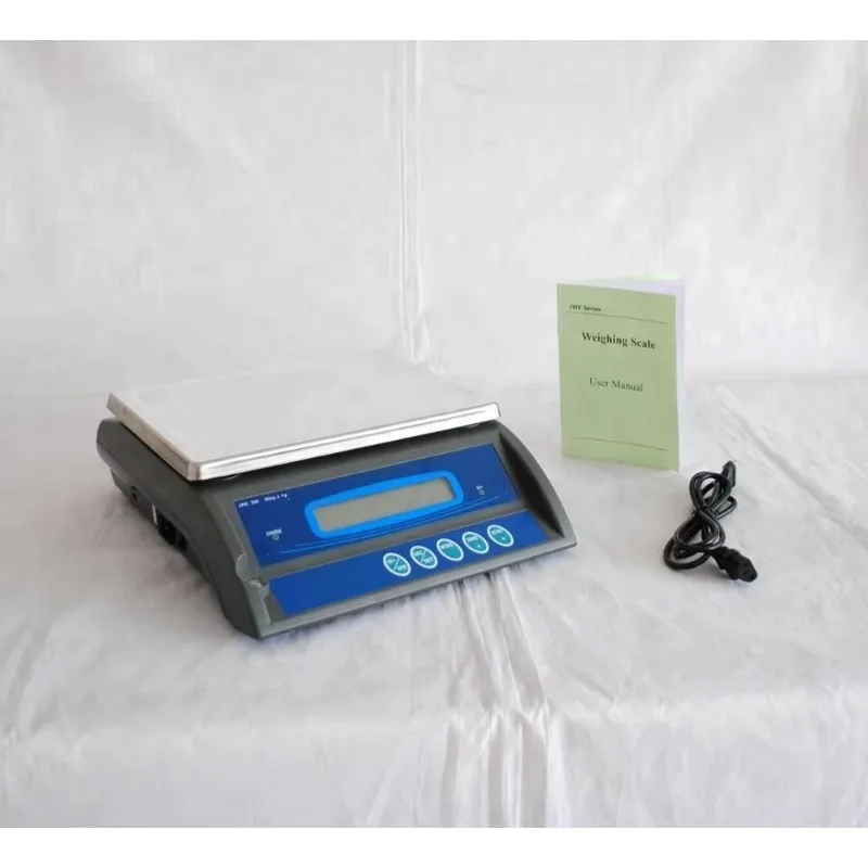 Elektronische digitale Waage 30 kg, ABS + Edelstahl