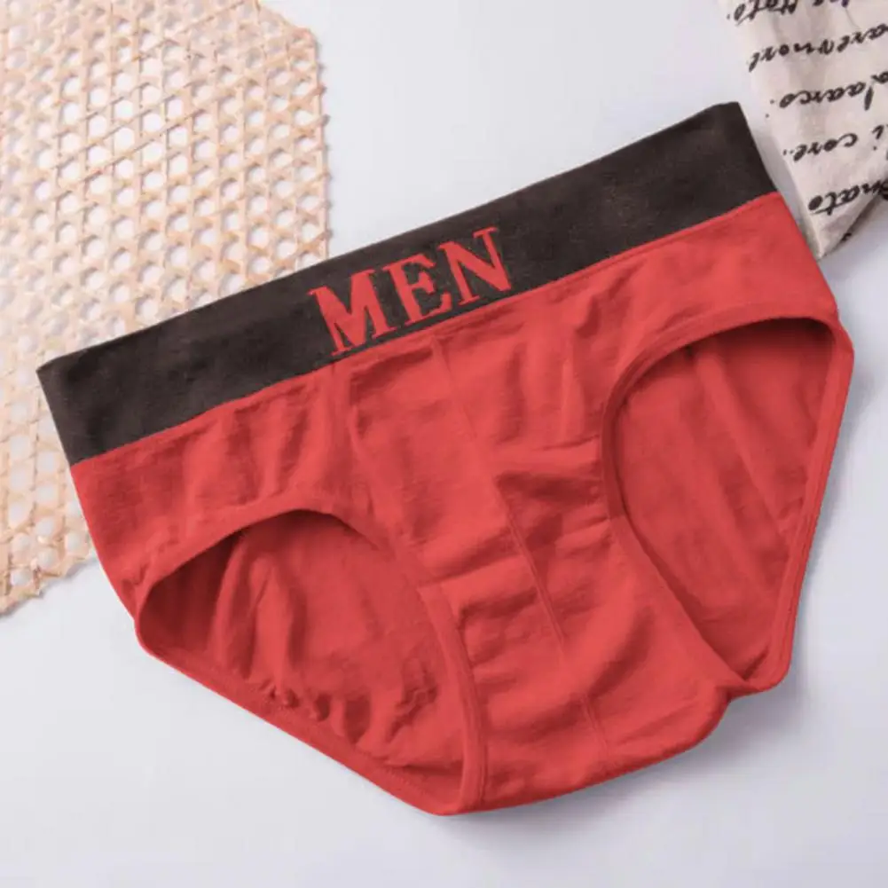 Calzoncillos suaves y transpirables para hombre, ropa interior de cintura media con diseño sin costuras, cintura elástica, secado rápido, calzoncillos antisépticos