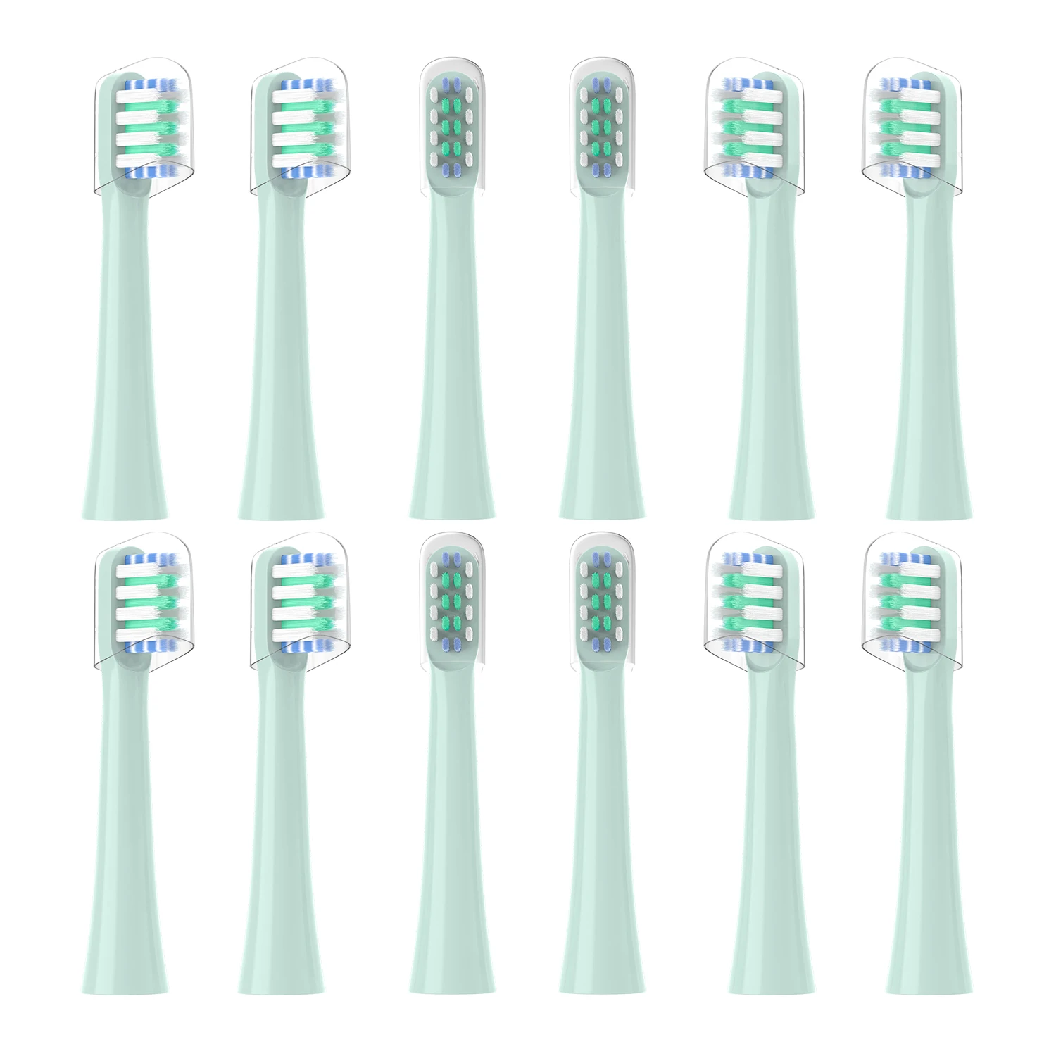 Replacement Toothbrush Heads Compatible with Colgate Hum Connected Smart Battery Toothbrush Refill Head,12 Pack