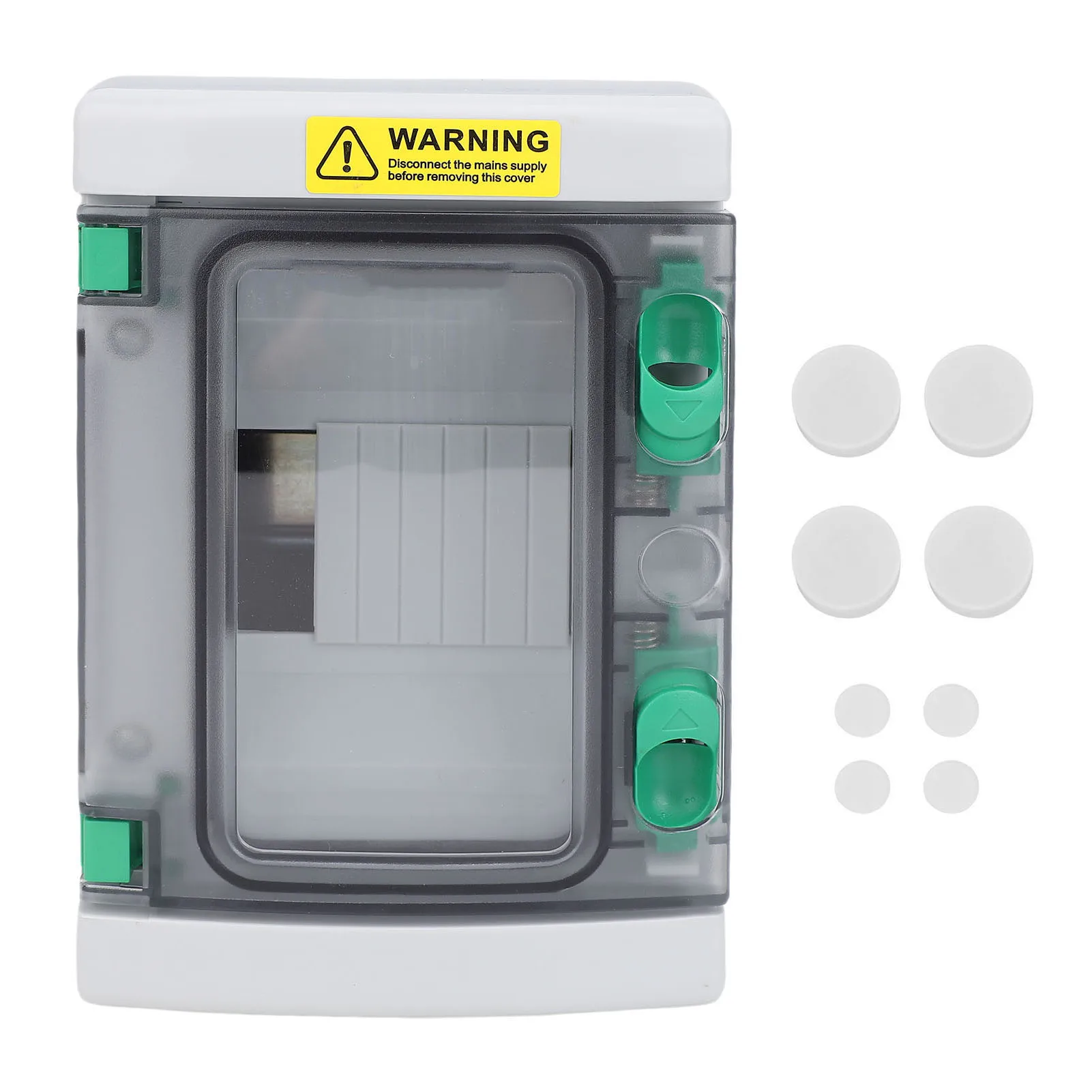 

Waterproof Electrical Distribution Box Outdoor Safe Junction Box with Transparent Cover for Residential Building Use