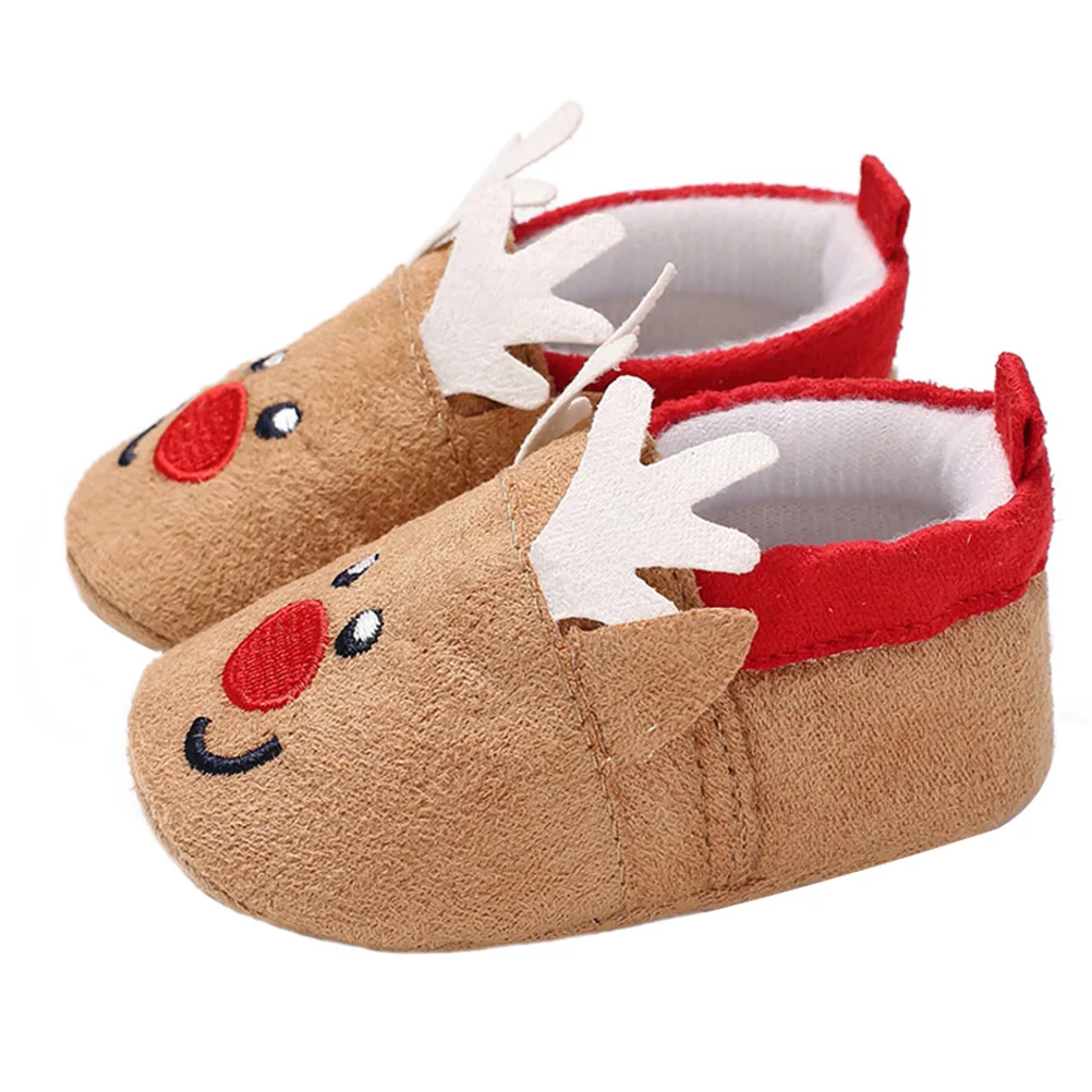 

Christmas Toddler Shoes Baby First-Walking Prewalkers Toddlers Autumn and Winter