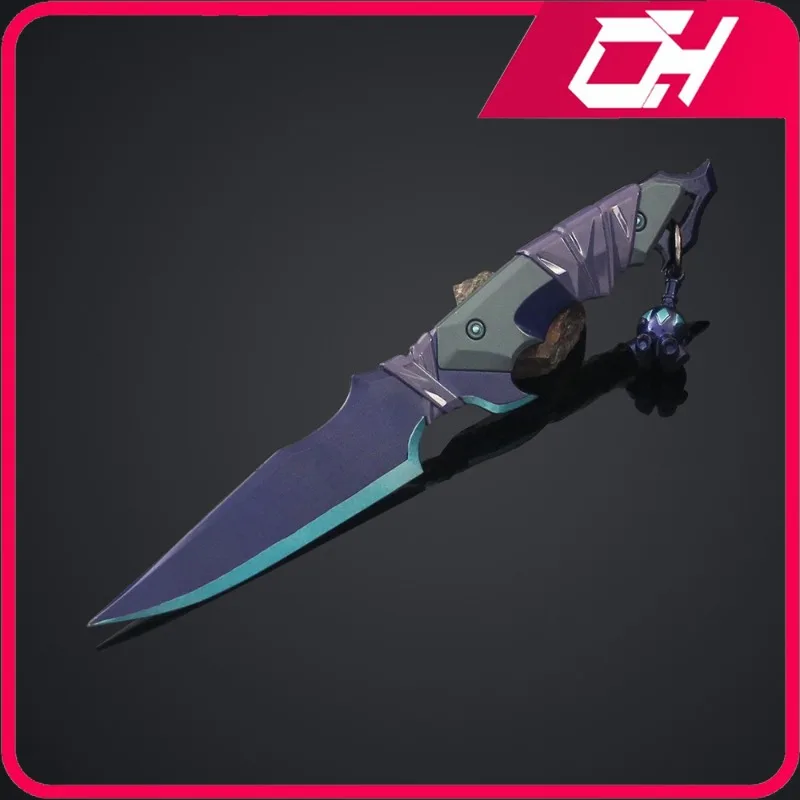 

Omen Knife VALORANT GO! Volume Game Peripheral Samurai Flying Sword Metal Toy Cool Model Desktop Ornament Collections Gift Boy