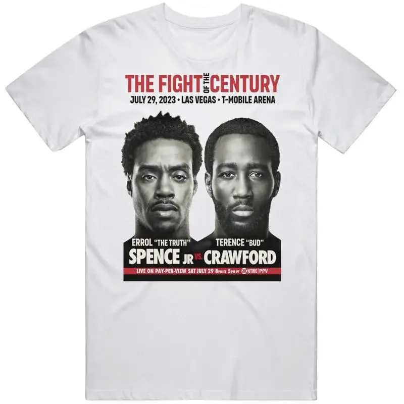 Errol Spence Jr Vs Terence Crawford Fight Of The Century T Shirt