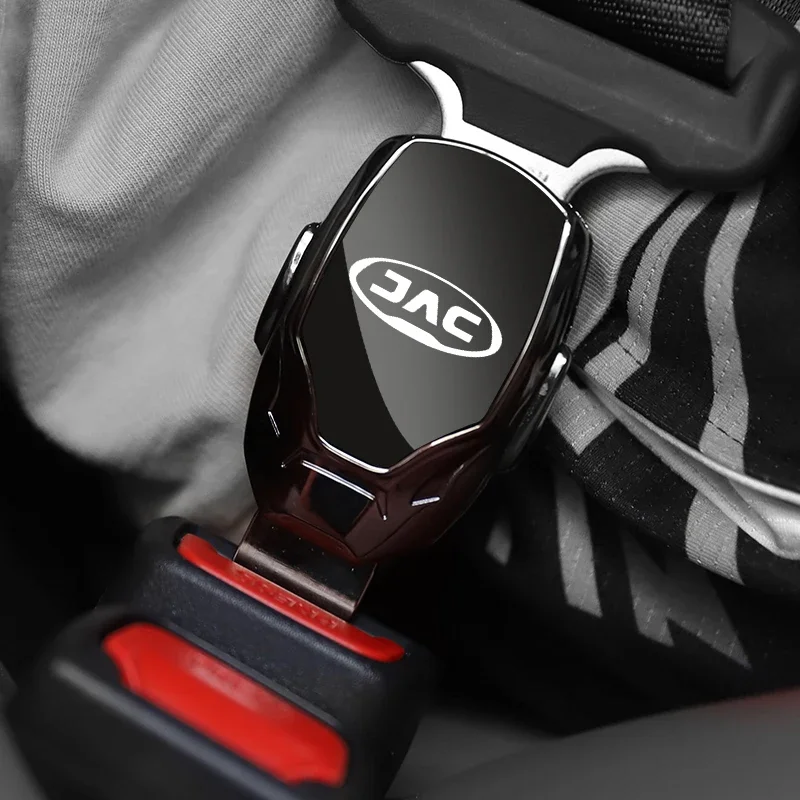 for  JAC Refine J3 J4 J7 JS2 JS3 JS4 KR1 S2 3 4 5 7 Metal Car Seat Belt Clip Extension Plug Seatbelt Extender Accessories