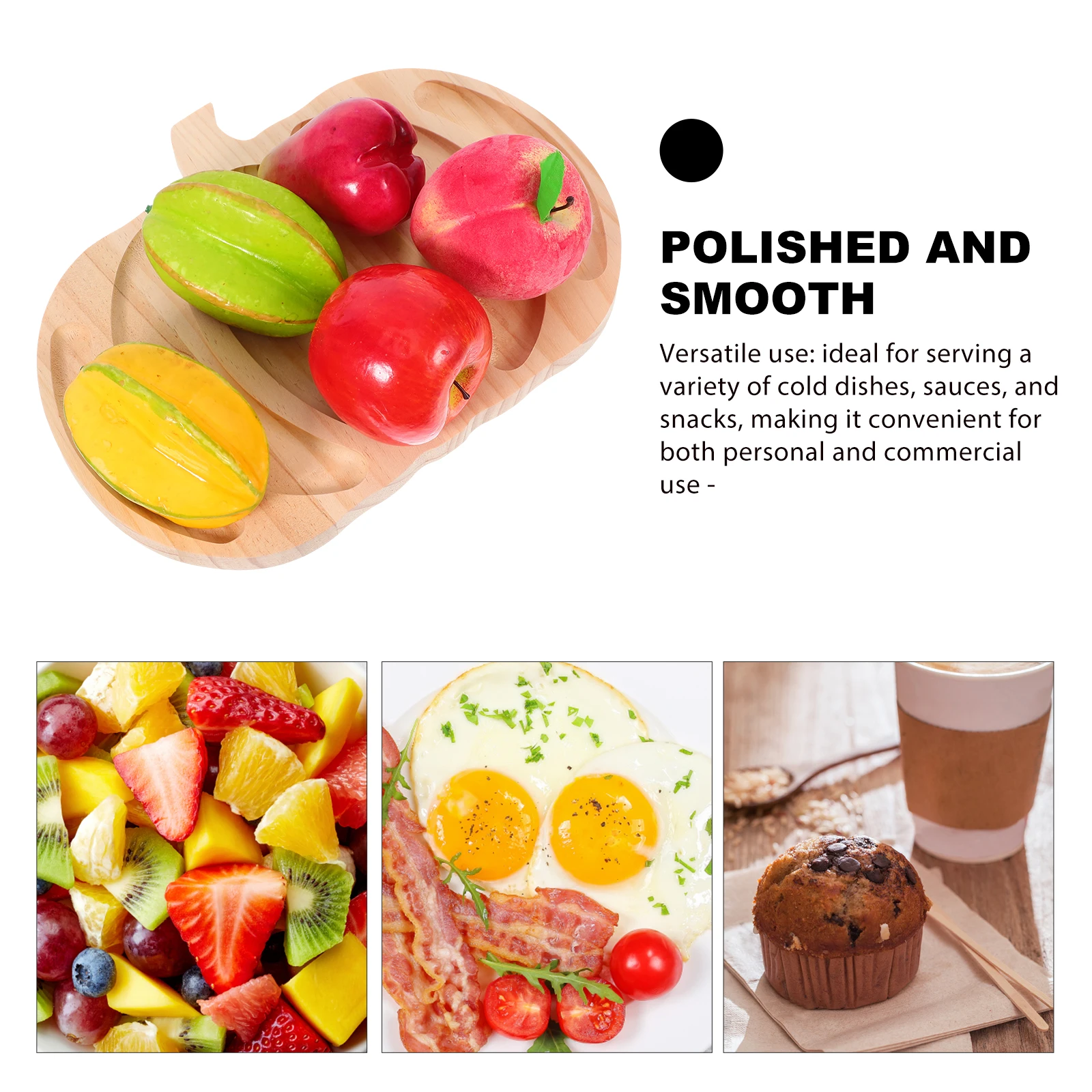 

Деревянный поднос с тыквой на Хэллоуин, разделенное сервировочное блюдо, тарелка для закусок, держатель для фруктового сыра, праздничная вечерние посуда, поднос для еды