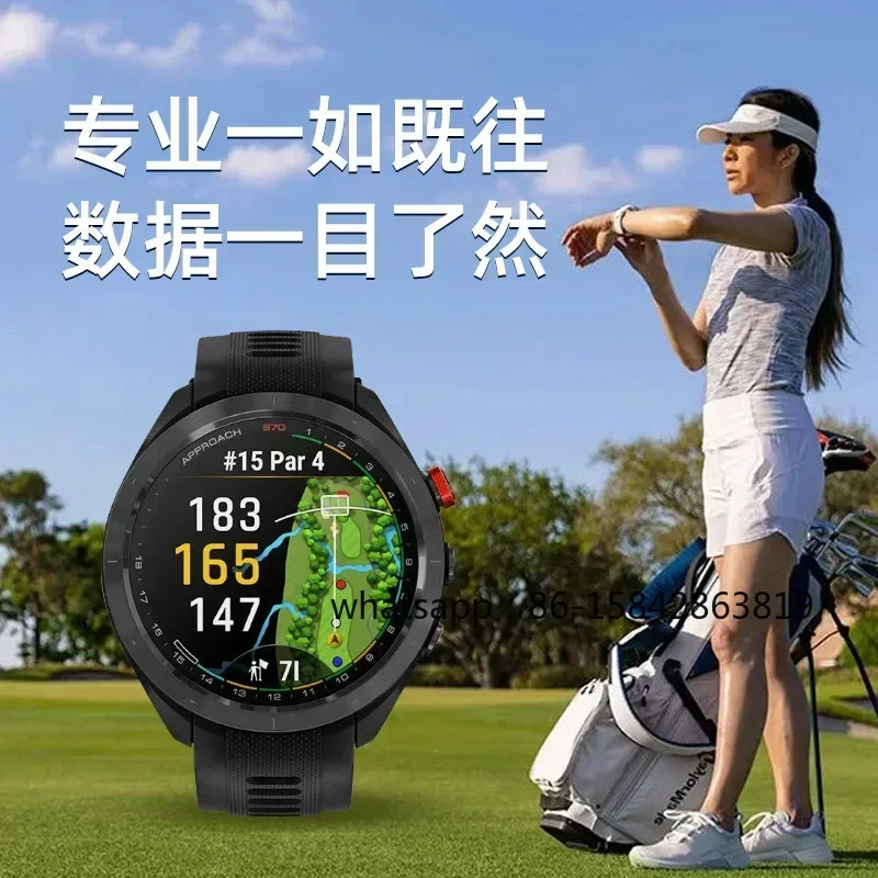For Golf Smart Watch Approach S70 Electronic Caddy Ranging Watch