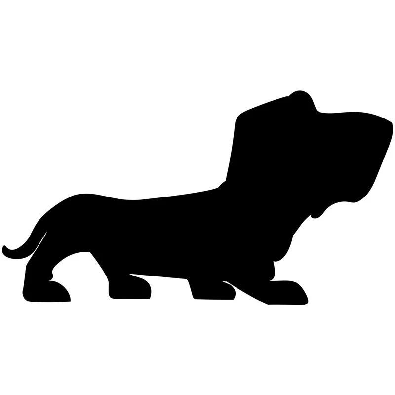 

Personalized for Basset Hound Car Stickers Funny Graffiti Decals Sunscreen Waterproof Cartoon Graphics Vinyl Car Accessories